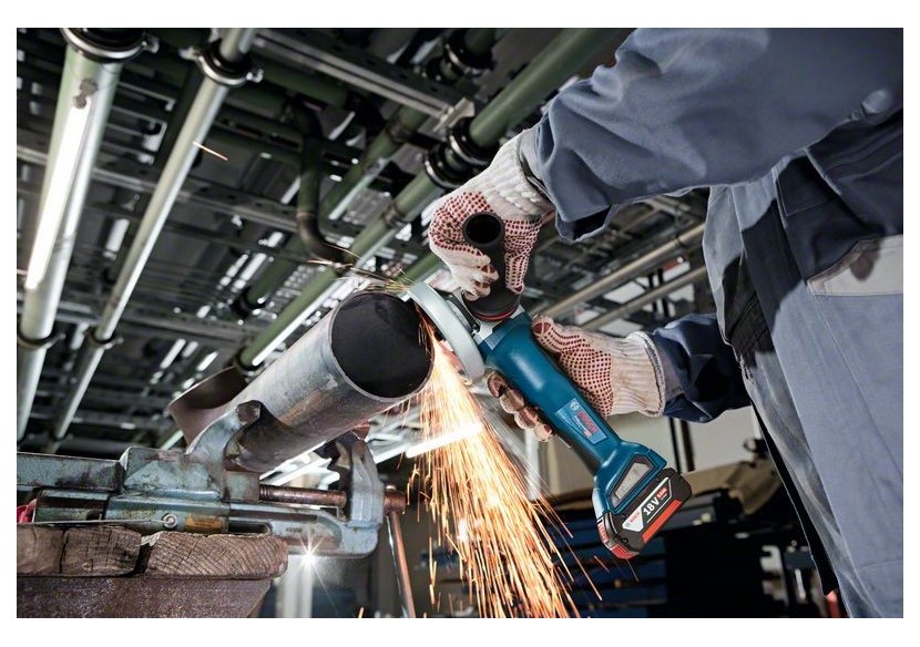 MEULEUSE 125 MM GWS 18V-10 P solo L-Boxx - 06019J4102 - Bosch