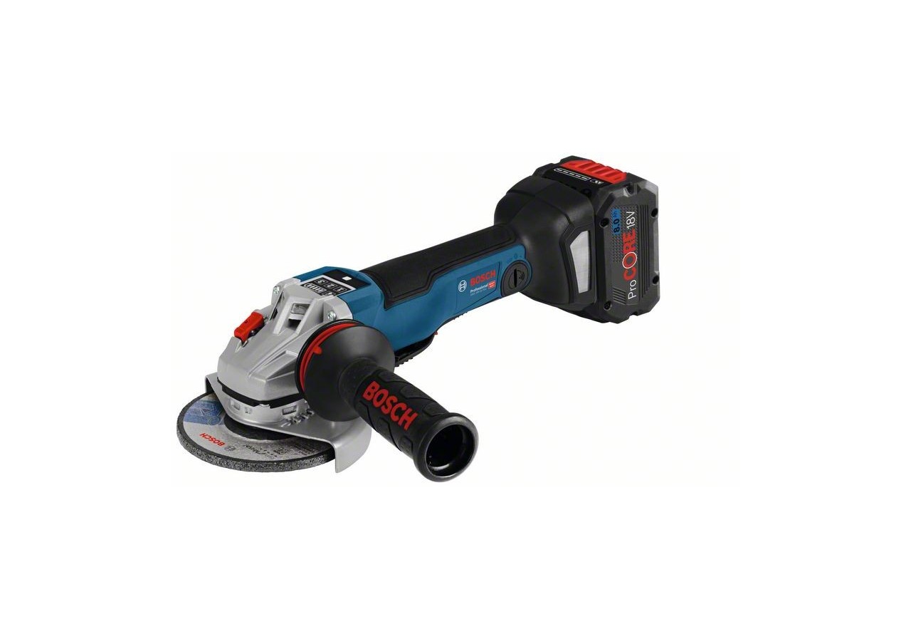MEULEUSE 125 MM GWS 18V-10 PSC 2x ProCORE18V 5,5Ah GAL 1880 - 06019G3F0E - Bosch