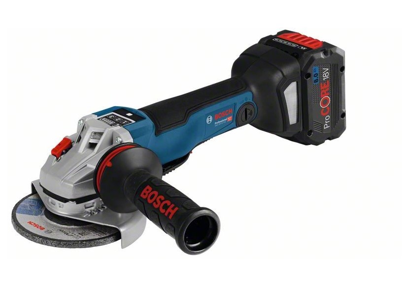 MEULEUSE 125 MM GWS 18V-10 PSC 2x ProCORE18V 5,5Ah GAL 1880 - 06019G3F0E - Bosch