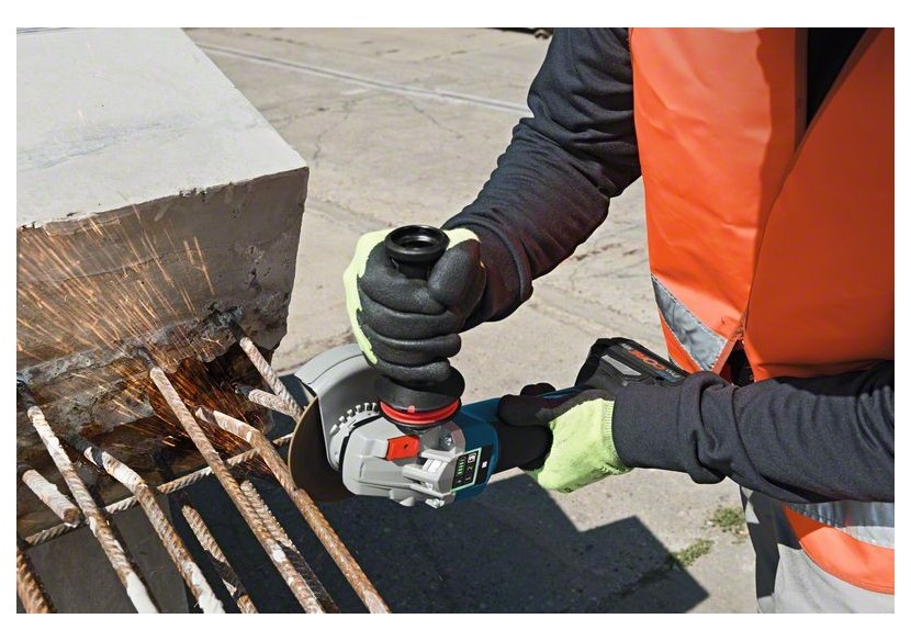 MEULEUSE 125 MM GWS 18V-10 PSC 2x ProCORE18V 5,5Ah GAL 1880 - 06019G3F0E - Bosch