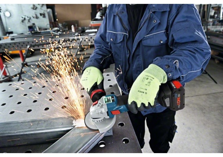 MEULEUSE 125 MM GWS 18V-10 SC 2x ProCORE18V 5,5Ah GAL 1880 - 06019G340E - Bosch 2