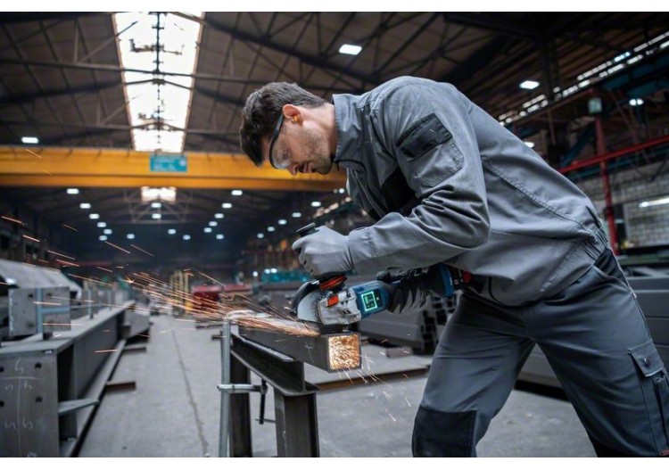 MEULEUSE 125 MM GWS 18V-15 PSC 2xProCORE18V 8,0Ah GAL 18V-160 C L-Boxx - 06019H6B01 - Bosch 2