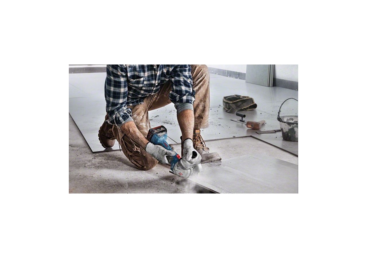 MEULEUSE 125 MM GWS 18V-7 Solo Carton - 06019H9001 - Bosch