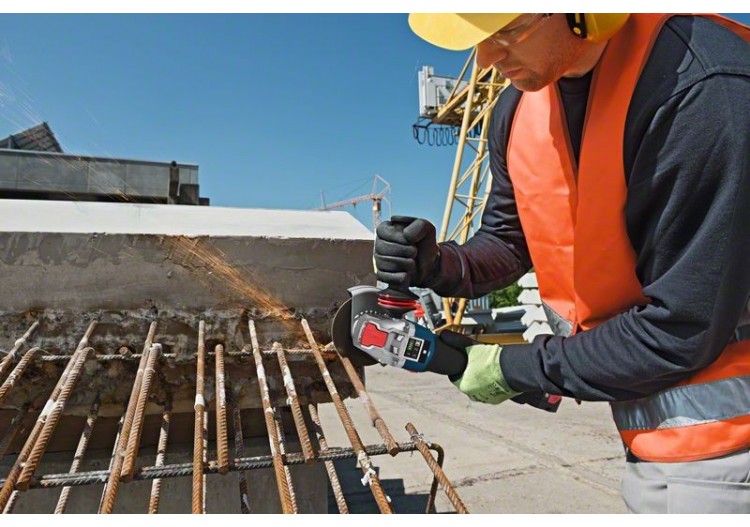 MEULEUSE 125 MM GWX 18V-10 SC 2xProCORE18V 5,5Ah GAL 1880 - 06017B0402 - Bosch