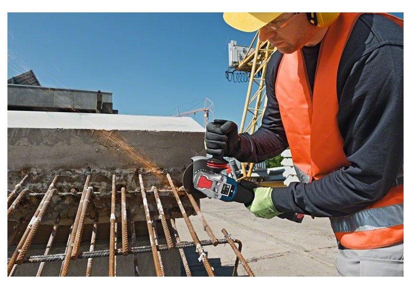 MEULEUSE 125 MM GWX 18V-10 SC 2xProCORE18V 5,5Ah GAL 1880 - 06017B0402 - Bosch