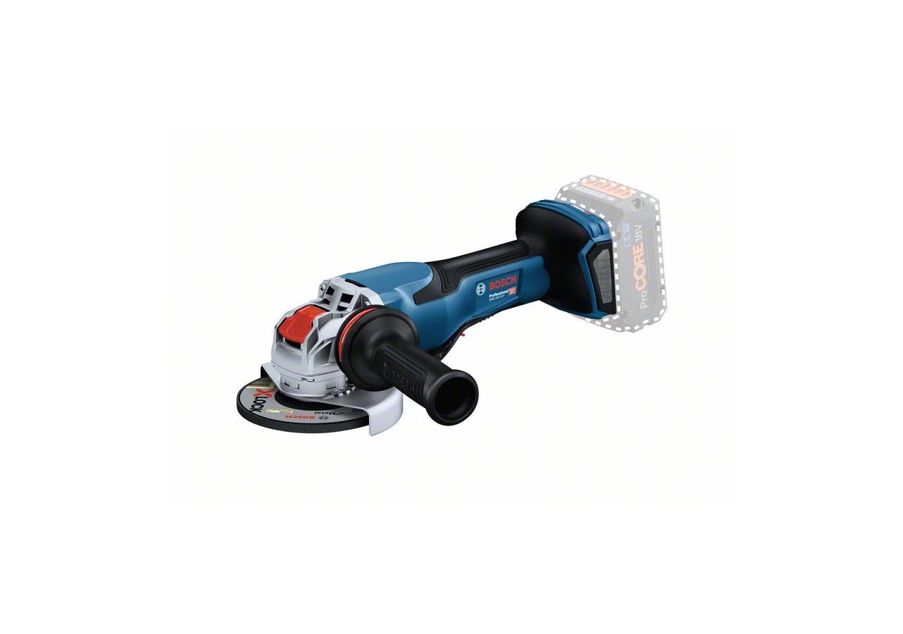 MEULEUSE 125 MM GWX 18V-15 P solo Carton - 06019H6F00 - Bosch