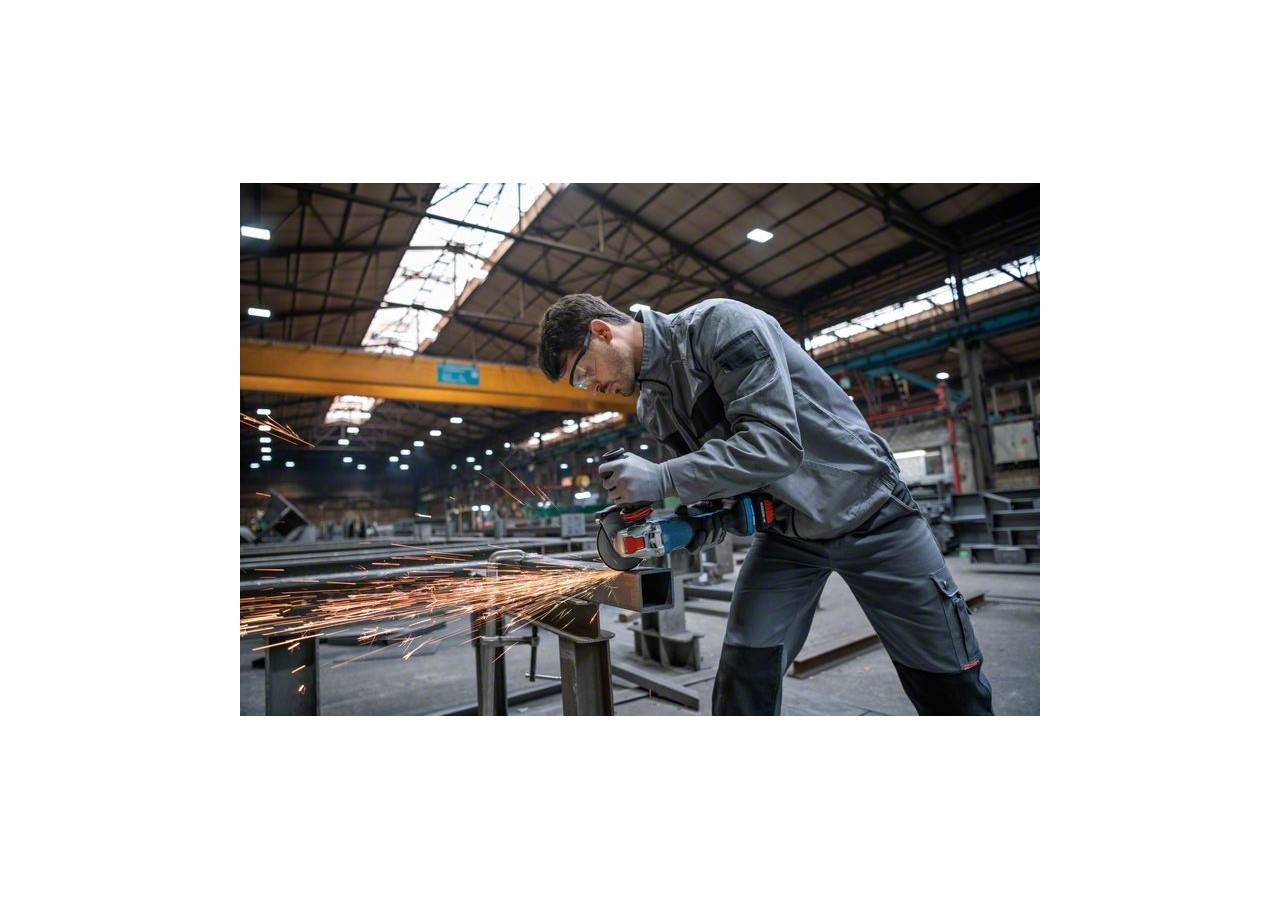 MEULEUSE 125 MM GWX 18V-15 P solo L-Boxx - 06019H6F01 - Bosch