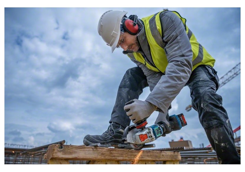 MEULEUSE 125 MM GWX 18V-15 PSC 2xProCORE18V 8,0Ah GAL 18V-160 C L-Boxx - 06019H6G01 - Bosch