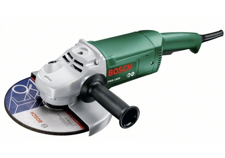 Meuleuse 2 mains angulaire PWS 1900 avec poignée anti-vibrante - 0603359W03 - Bosch