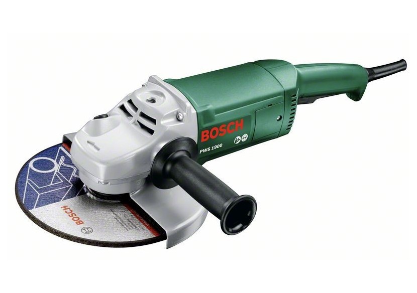 Meuleuse 2 mains angulaire PWS 1900 avec poignée anti-vibrante - 0603359W03 - Bosch