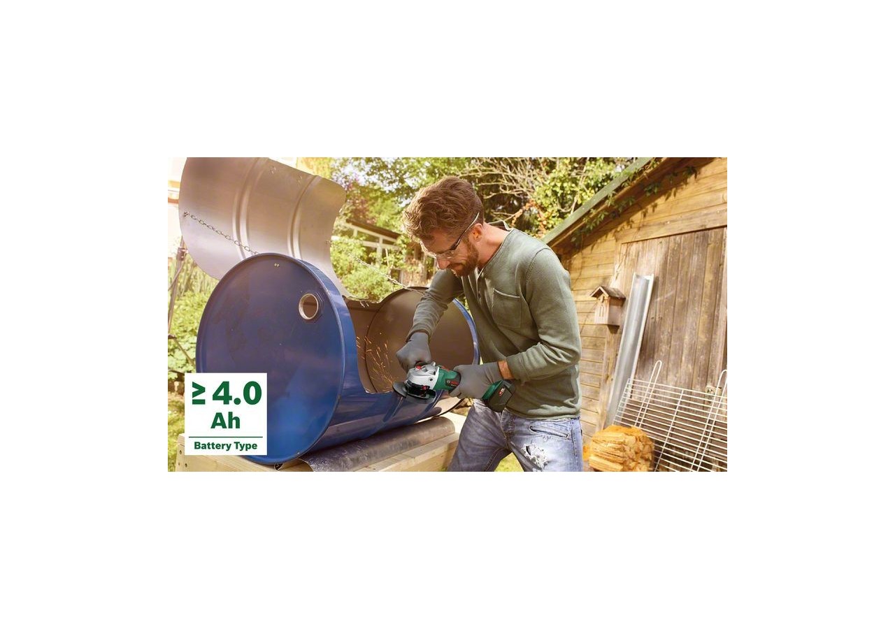 Meuleuse angulaire sans fil AdvancedGrind 18 - avec une batterie 4,0Ah - 06033D9003 - Bosch