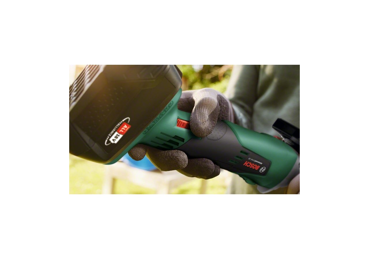 Meuleuse angulaire sans fil AdvancedGrind PWS 18 Li (Set) - 06033D9001 - Bosch