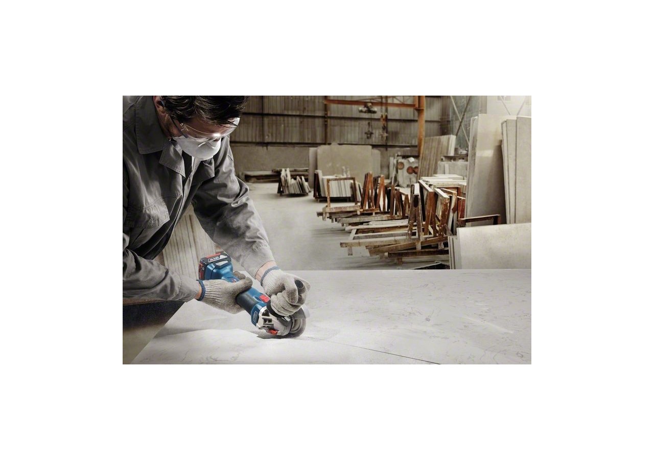 Meuleuse angulaire GWS 18V-10 + 2x4,0Ah GAL 18V-40 L-BOXX - 06019J4007 - Bosch