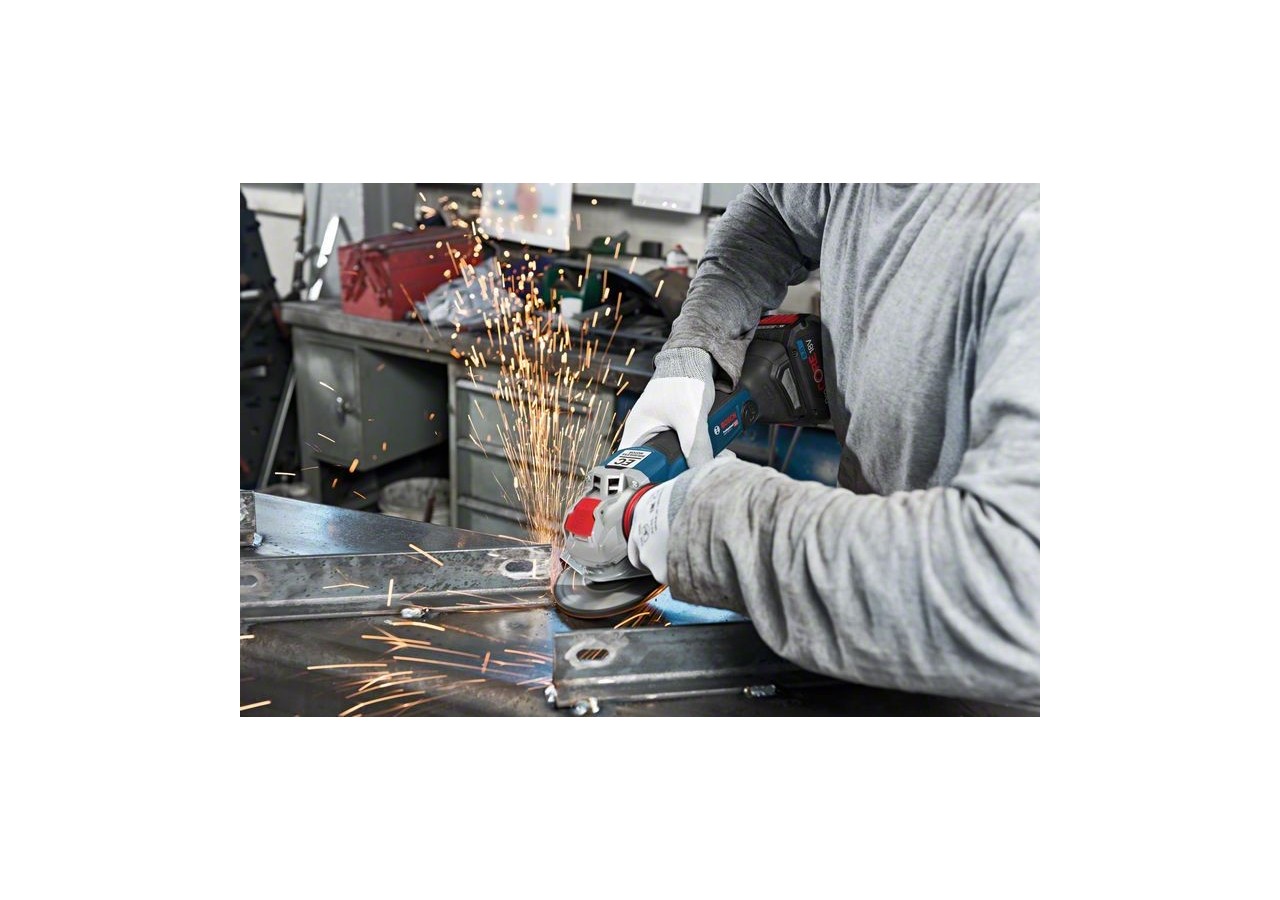 Meuleuse angulaire GWX 18V-10 + 2x5,0Ah GAL 1880 L-BOXX X-LOCK - 06017B0102 - Bosch