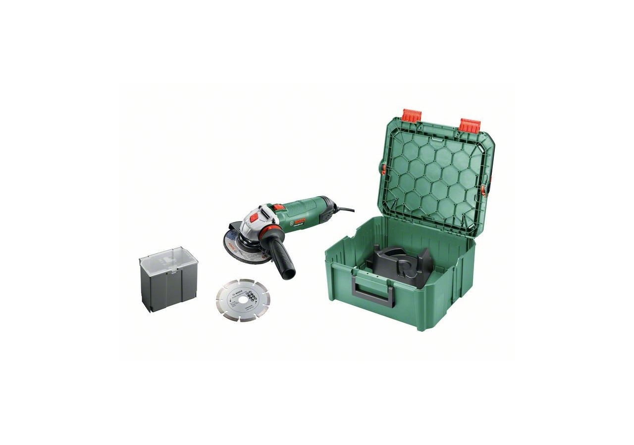 Meuleuse angulaire PWS 850-125 + SystemBox - taille M - 06033A270A - Bosch