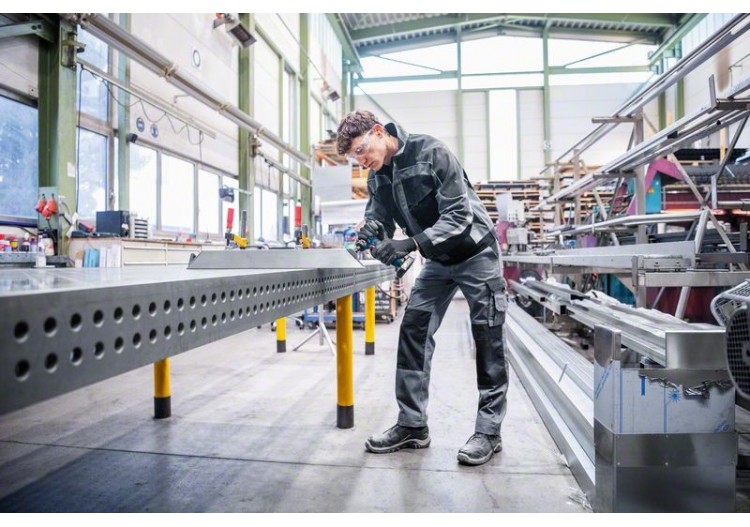 MEULEUSE DROITE GWG 12V-50 S solo L-Boxx - 06013A7001 - Bosch 2