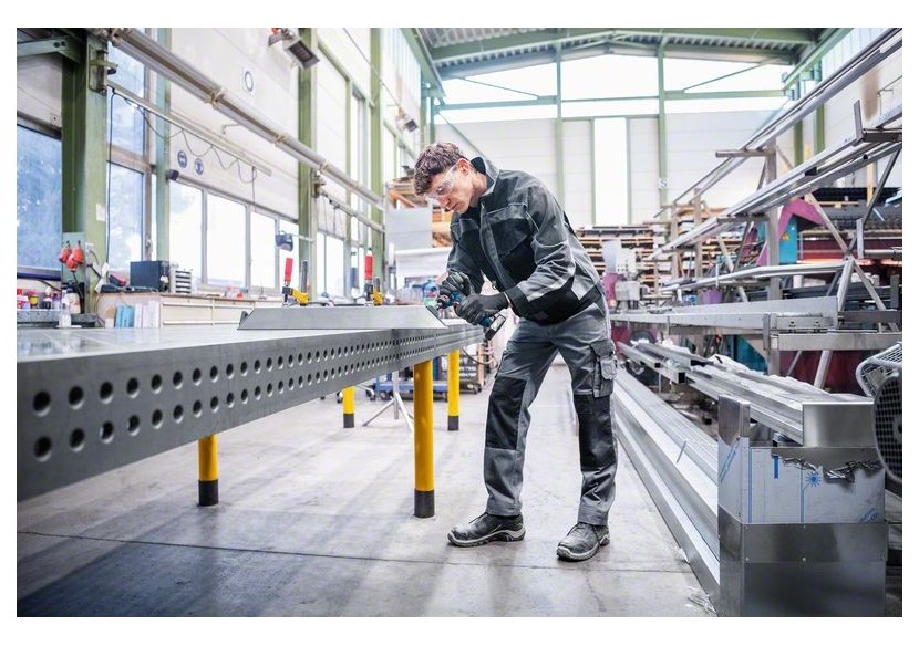 MEULEUSE DROITE GWG 12V-50 S solo L-Boxx - 06013A7001 - Bosch