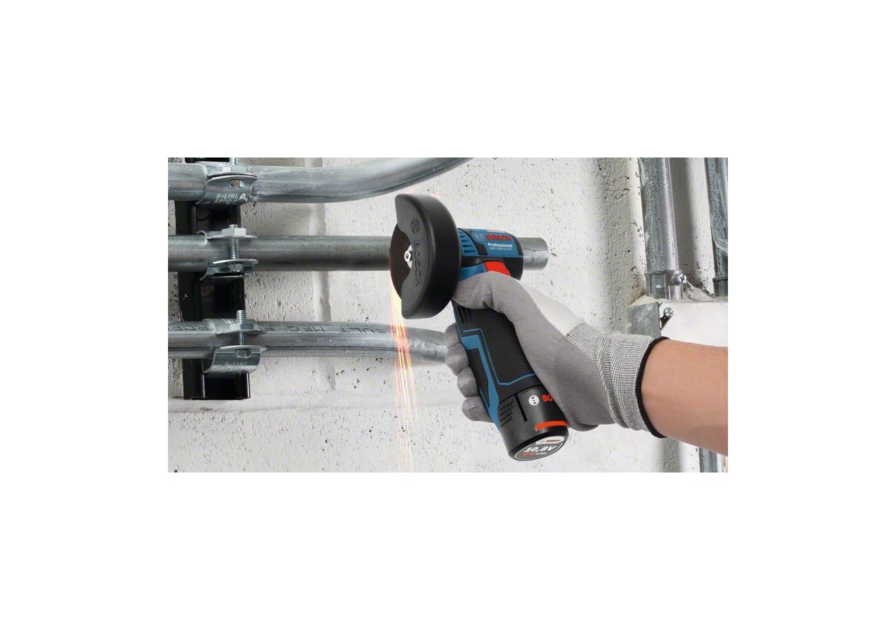 Meuleuse GWS 12V-76 + 2x3,0Ah L-BOXX - 06019F200B - Bosch