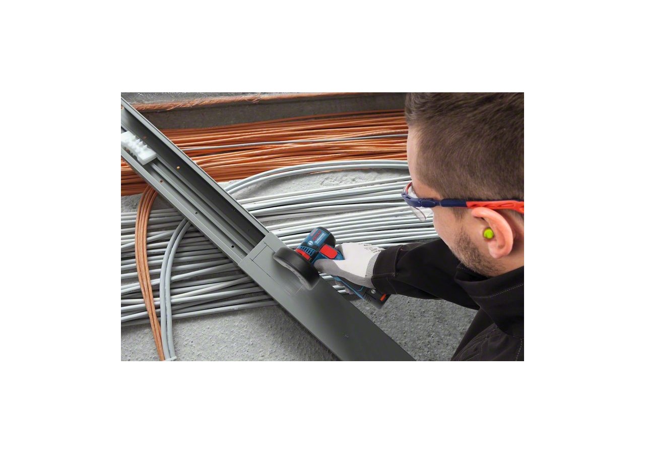 Meuleuse GWS 12V-76 + 2x3,0Ah L-BOXX - 06019F200B - Bosch