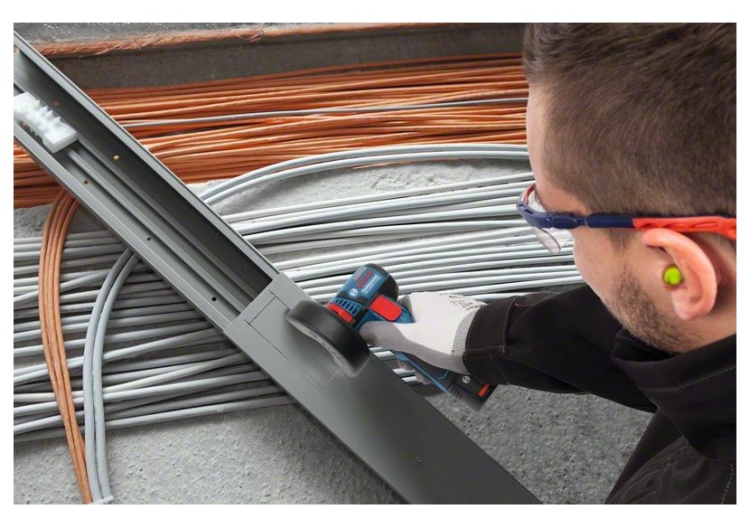 Meuleuse GWS 12V-76 + 2x3,0Ah L-BOXX - 06019F200B - Bosch