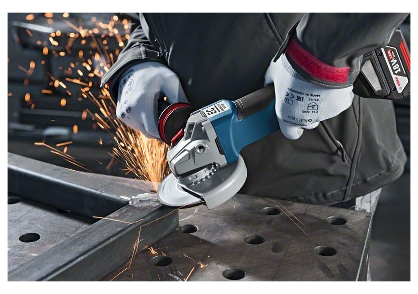 Meuleuse GWS 18V-10 PC solo L-BOXX - 06019G3E0B - Bosch