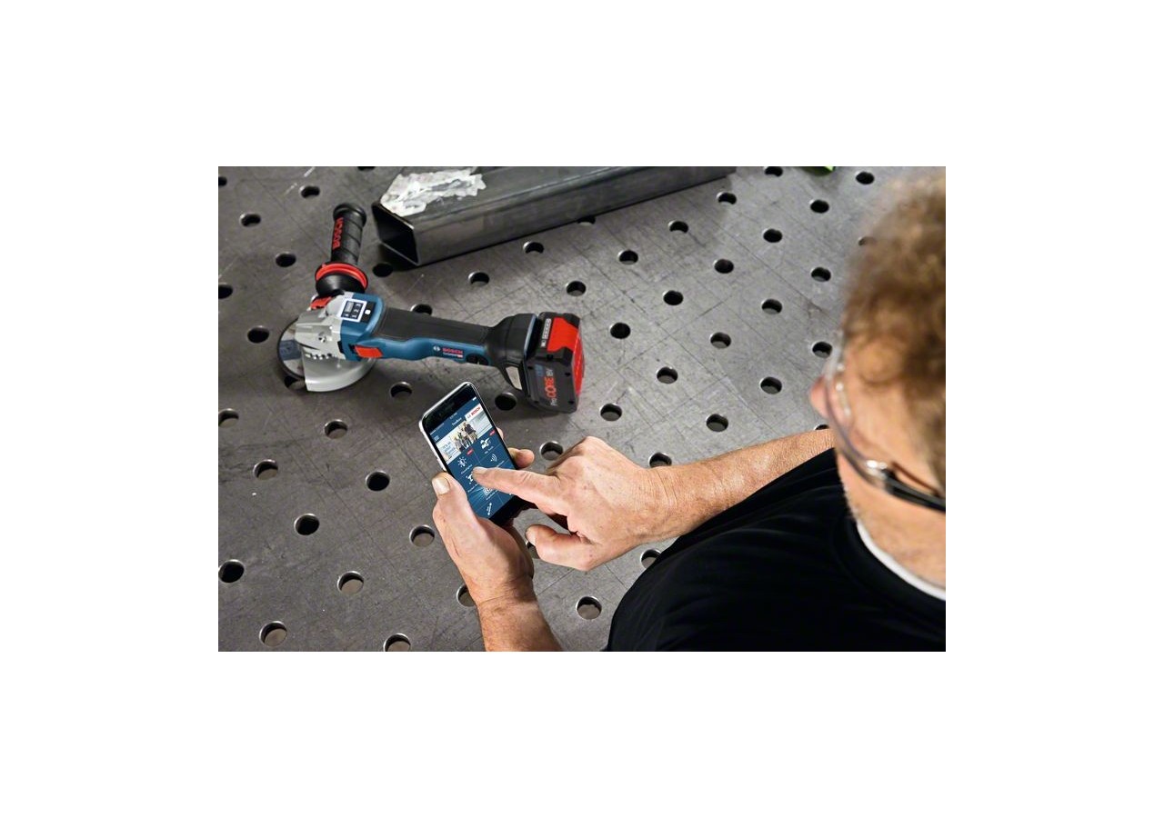 Meuleuse GWS 18V-10 SC solo L-BOXX - 06019G340B - Bosch