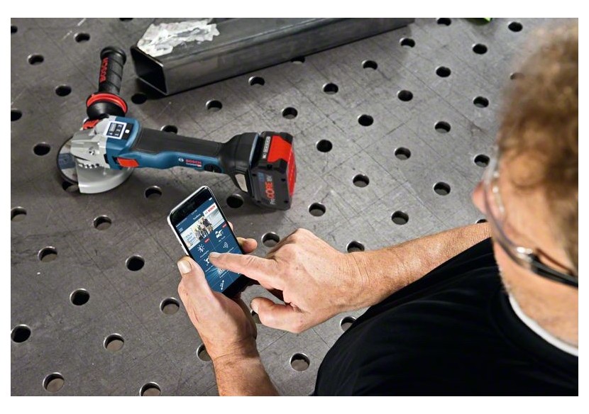 Meuleuse GWS 18V-10 SC solo L-BOXX - 06019G340B - Bosch