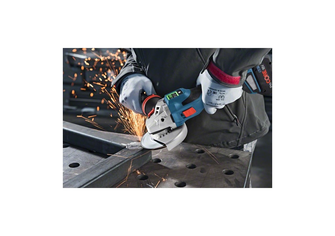 Meuleuse GWS 18V-15 SC + 2x8,0Ah GAL 18V-160 C L-BOXX - 06019H6101 - Bosch