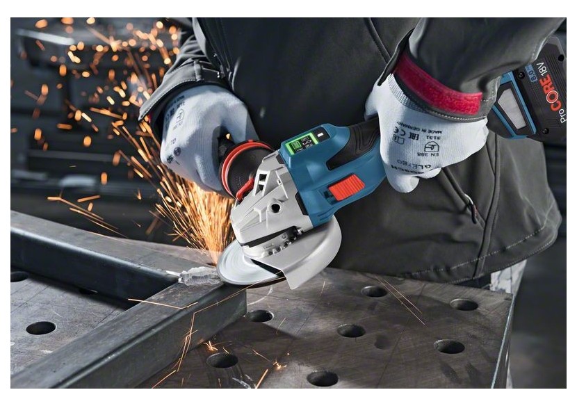 Meuleuse GWS 18V-15 SC + 2x8,0Ah GAL 18V-160 C L-BOXX - 06019H6101 - Bosch