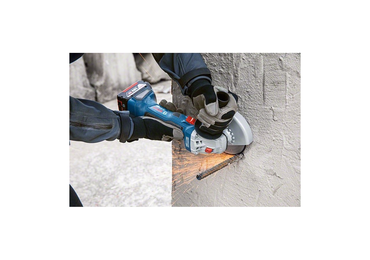 Meuleuse GWS 18V-7 2x4,0Ah + GAL 18V-40 L-Boxx - 06019H9005 - Bosch