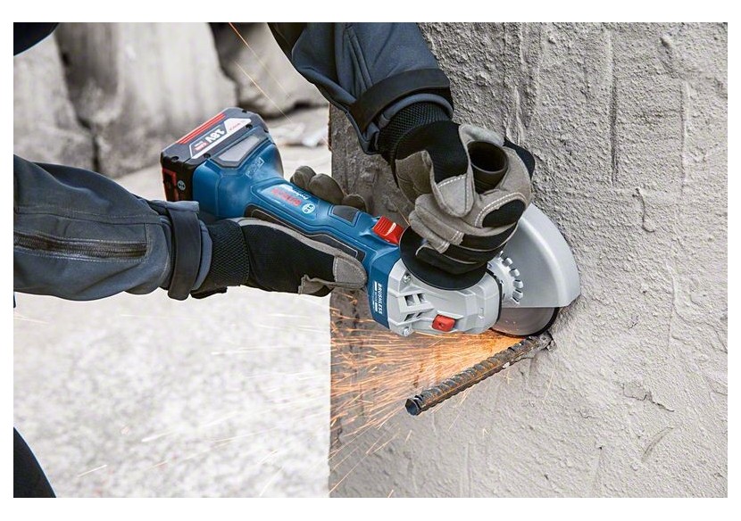 Meuleuse GWS 18V-7 2x4,0Ah + GAL 18V-40 L-Boxx - 06019H9005 - Bosch