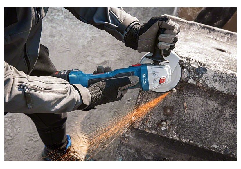 Meuleuse GWS 18V-7 2x4,0Ah + GAL 18V-40 L-Boxx - 06019H9005 - Bosch