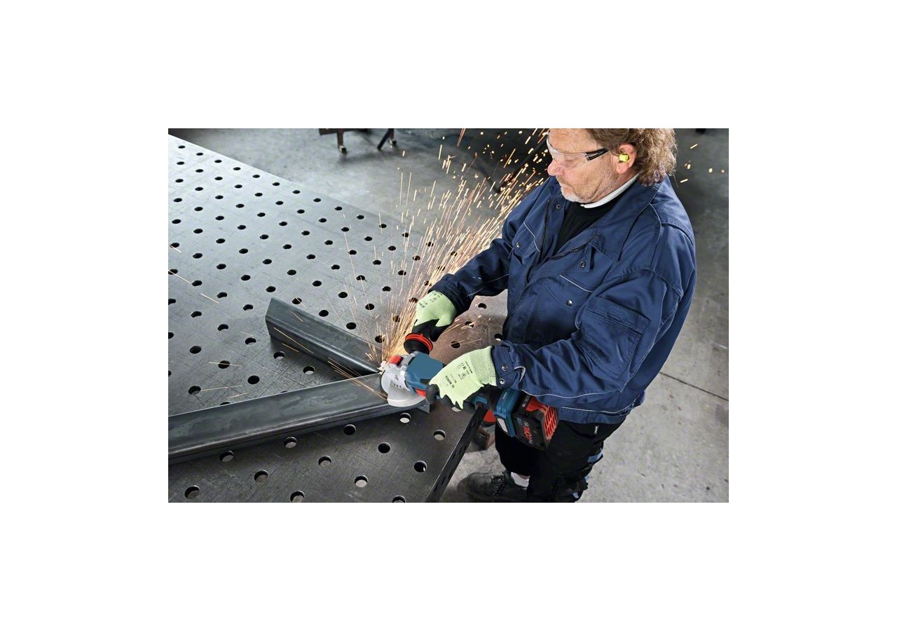 Meuleuse GWX 18V-15 C 2x5,5Ah ProCORE18V + GAL 1880 CV L-Boxx - 06019H6402 - Bosch