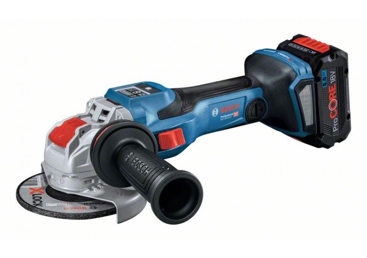 Meuleuse GWX 18V-15 SC 2x5,5Ah ProCORE18V + GAL 1880 CV L-Boxx - 06019H6502 - Bosch