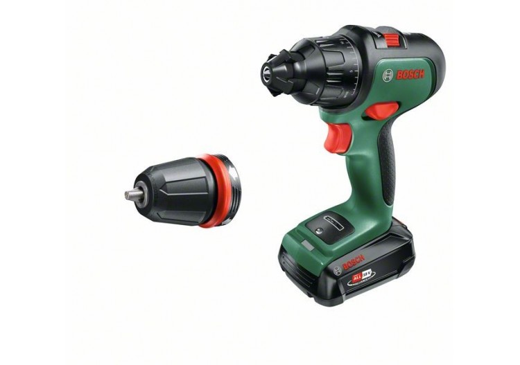 Perceuse à percussion AdvancedImpact 18 - 1x2,5Ah vert pâle - 06039B5100 - Bosch
