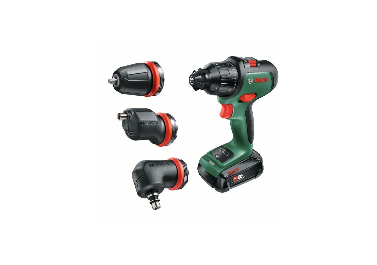 Perceuse à percussion AdvancedImpact 18 - 2x2,5Ah vert pâle (Set - 3 attachments) - 06039B5103 - Bosch