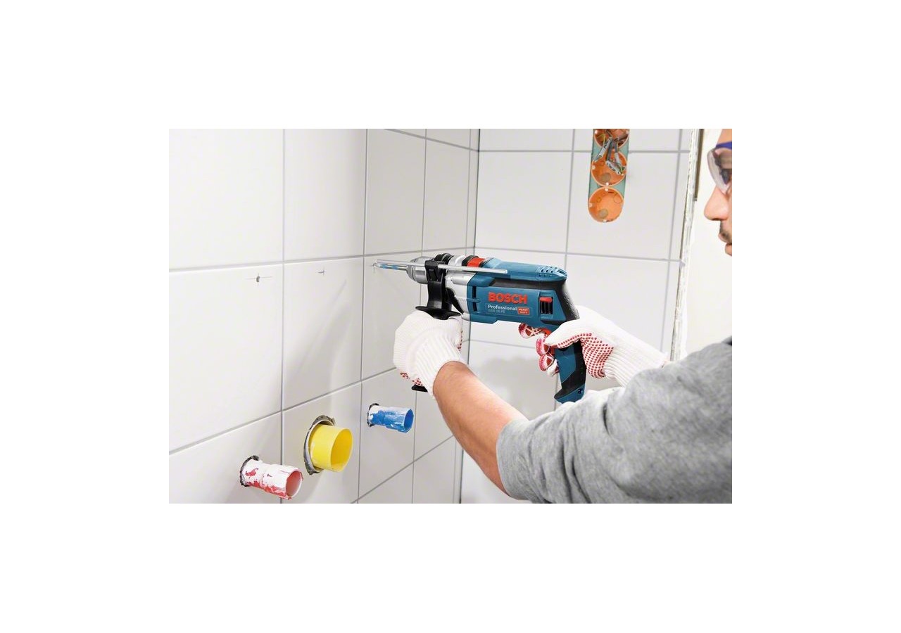 Perceuse à Percussion GSB 16 RE 7500 1 vitesse 2800 tr/min Coffret - 060114E500 - Bosch