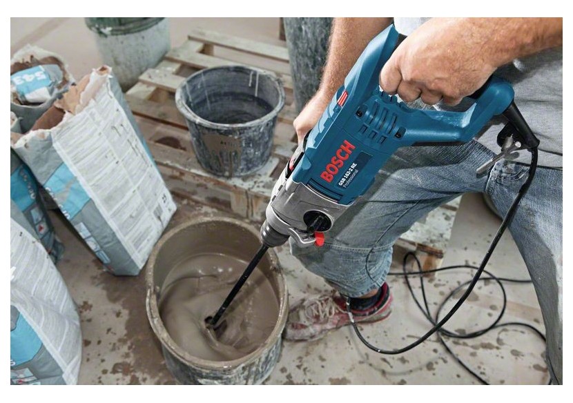 Perceuse à Percussion GSB 162-2 RE 1500W 2 vitesses 0-750/2550 tr/min Coffret - 060118B000 - Bosch