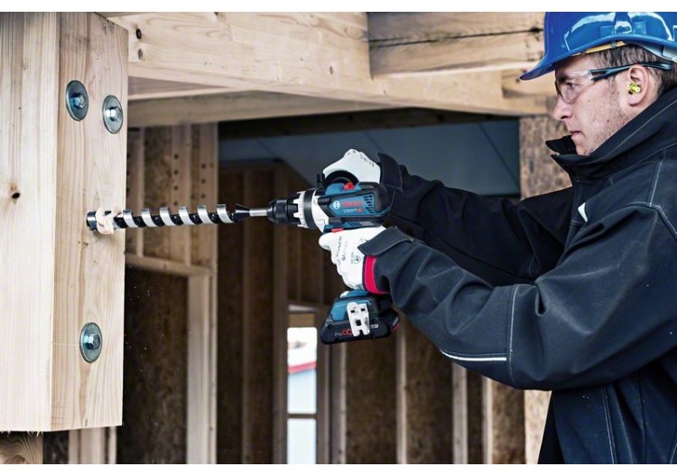 Perceuse à Percussion GSB 18V-110 C ProCORE18V 2x4,0Ah GAL 18V-40 CoMo L-Boxx - 06019G030C - Bosch 2