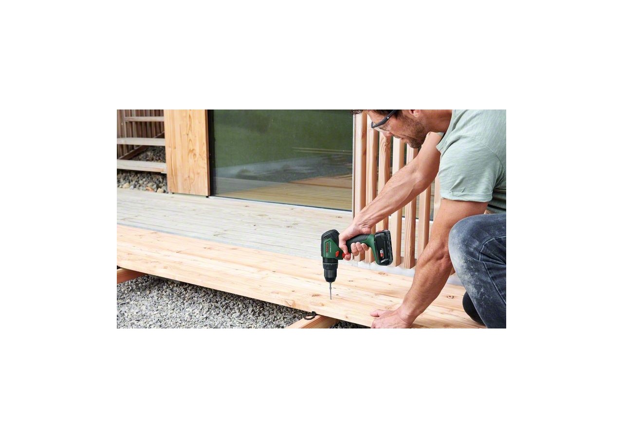 Perceuse à percussion UniversalImpact 18V-60 1 batterie 2,0Ah + chargeur AL 18V-20 - 06039D7101 - Bosch