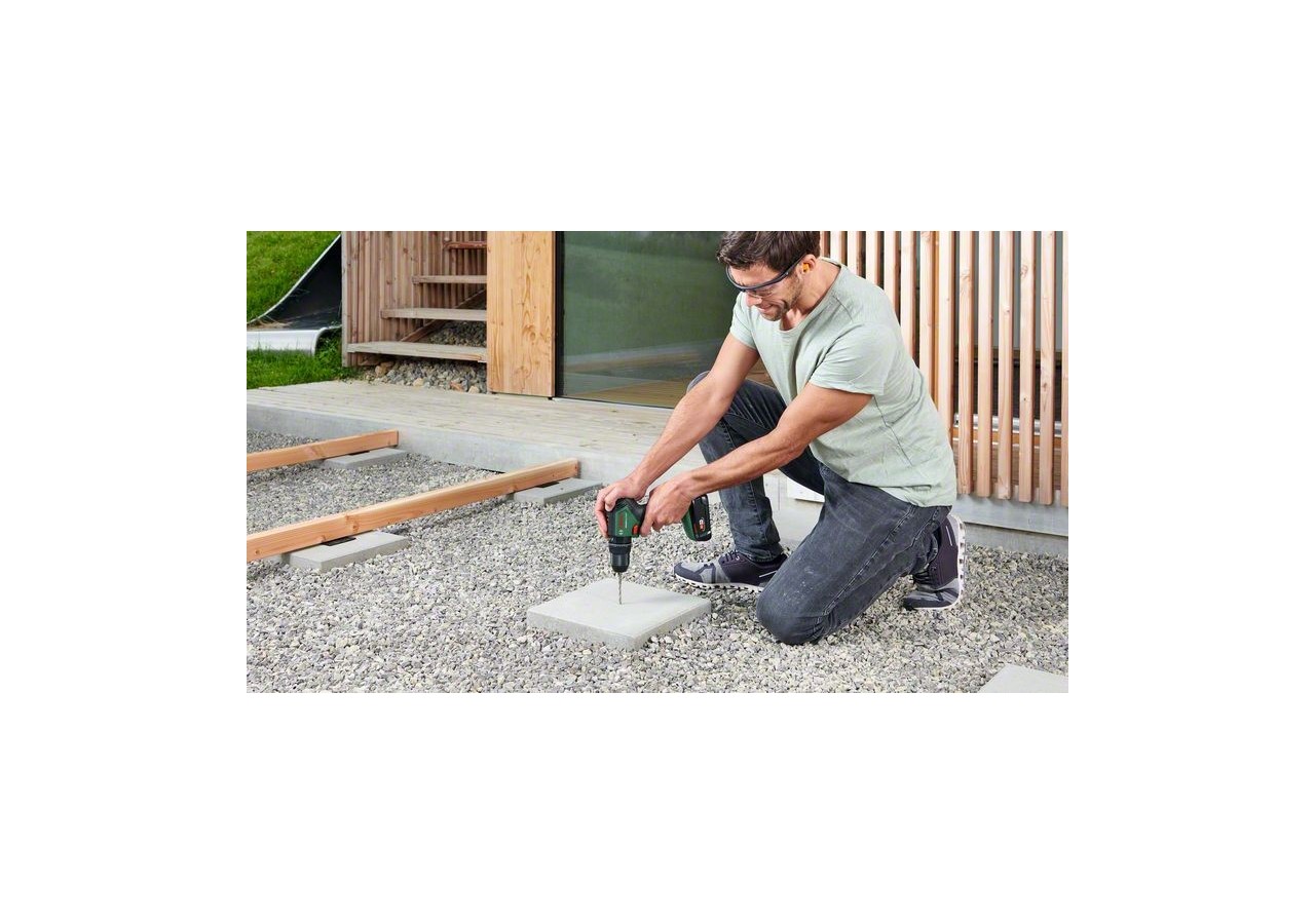 Perceuse à percussion UniversalImpact 18V-60 2 batteries 2,0Ah + chargeur AL 18V-20 - 06039D7102 - Bosch