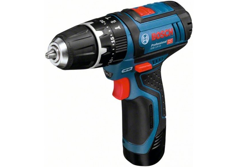 Perceuse visseuse à percussion GSB 12V-15 2x2,0Ah GAL 12V-20 sacoche - 06019B690H - Bosch Perceuse visseuse à percussion GSB 12V-15 2x2,0Ah GAL 12V-20 sacoche - 06019B690H - Bosch