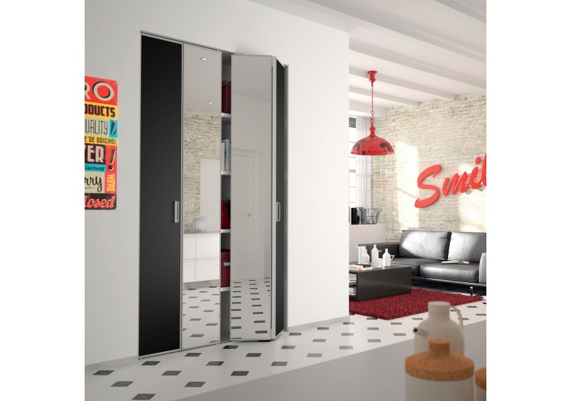 Façade de placard 2 portes pliante Lindy Hop - Kazed : Confort'Mat