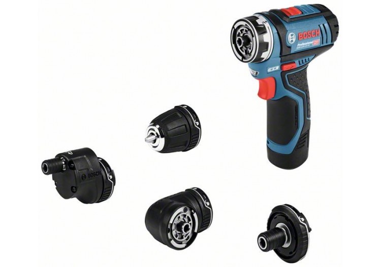 Perceuse Visseuse Flexiclic GSR 12V-15 FC Flex 2x2,0Ah L-BOXX - 06019F6001 - Bosch