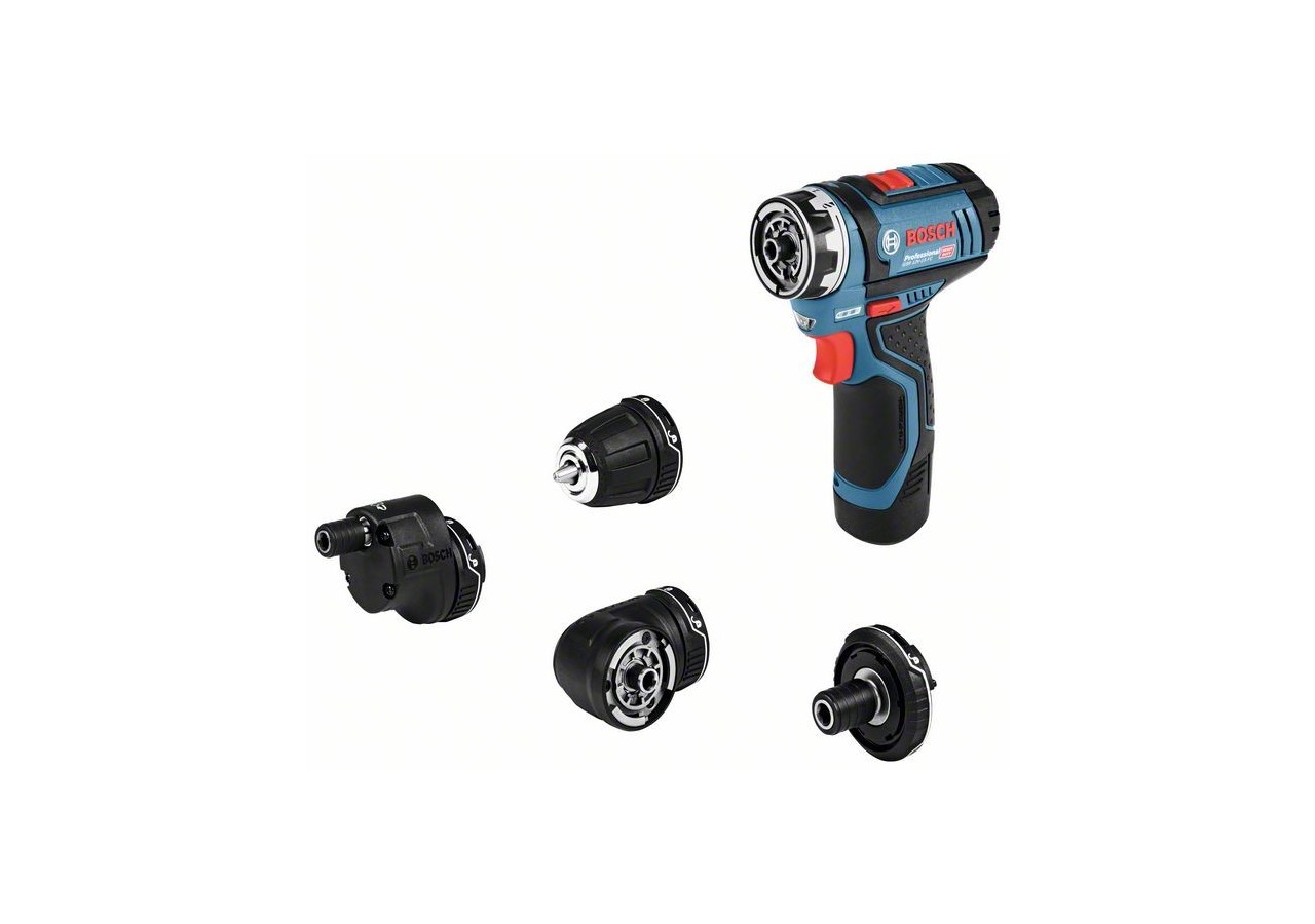 Perceuse Visseuse Flexiclic GSR 12V-15 FC Flex 2x2,0Ah L-BOXX - 06019F6001 - Bosch