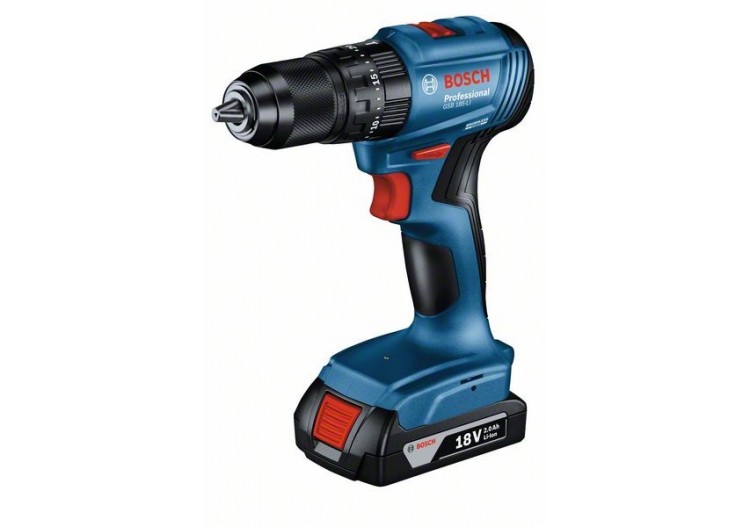 PERCEUSE VISSEUSE GSB 18V-45 2x2,0Ah GAL 18V-20 L-BOXX - 06019K3303 - Bosch