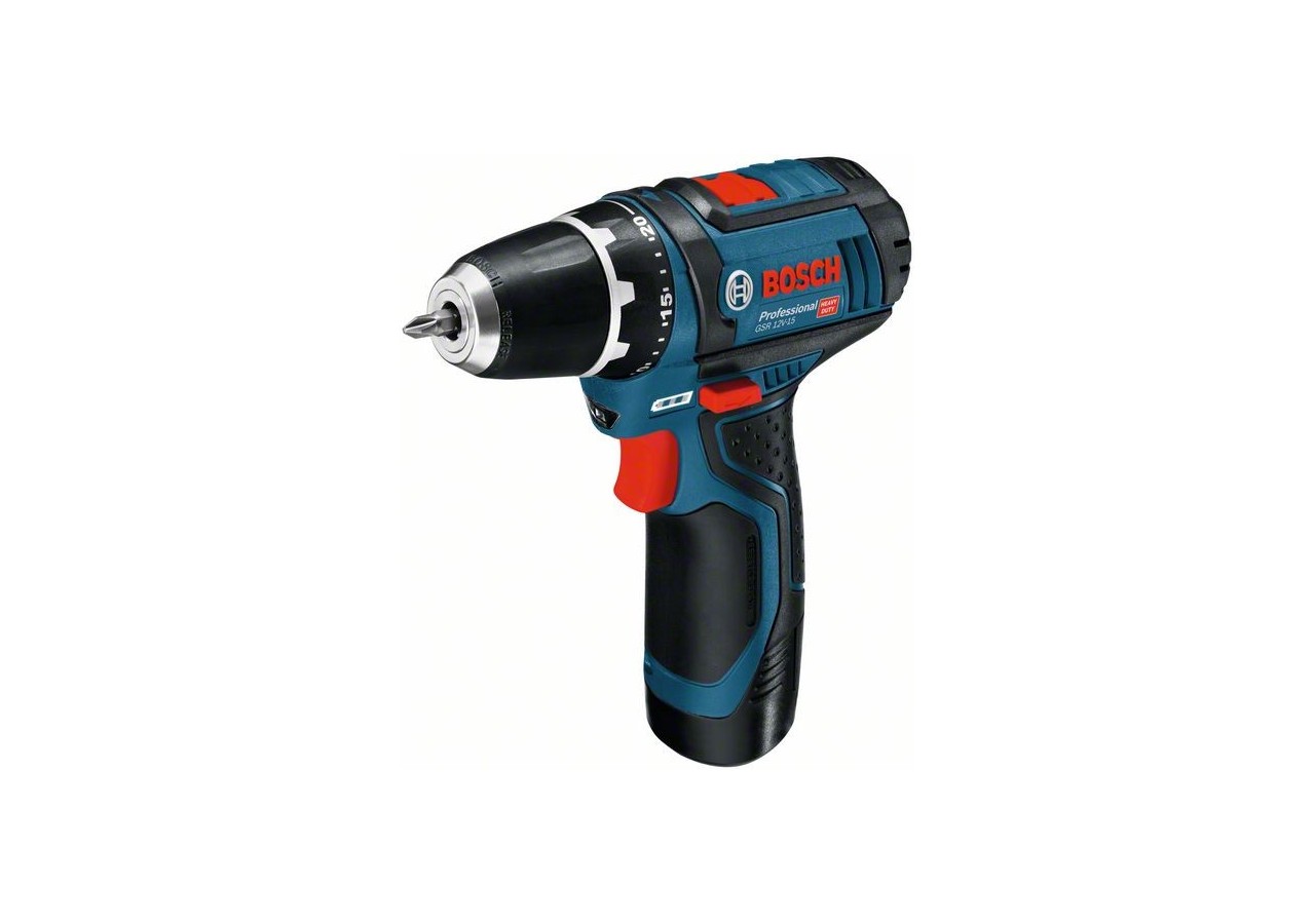 Perceuse Visseuse GSR 12V-15 solo L-BOXX - 060186810D - Bosch