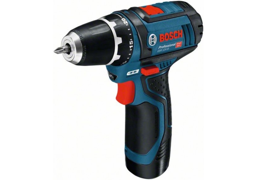 Perceuse Visseuse GSR 12V-15 solo L-BOXX - 060186810D - Bosch