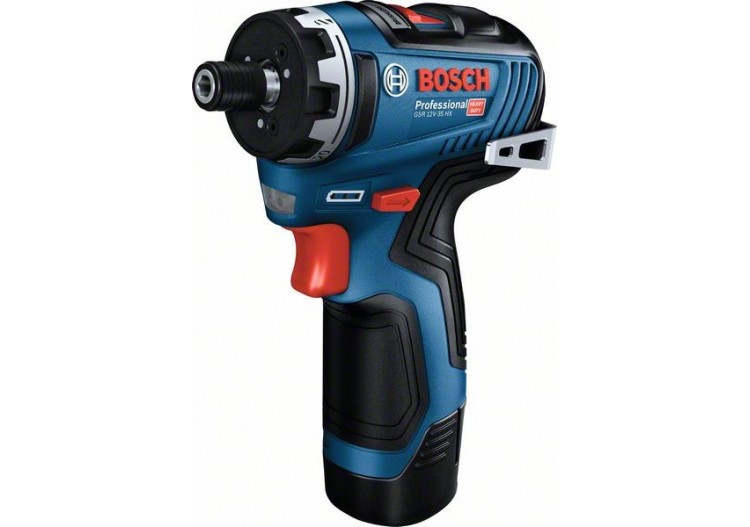 Perceuse visseuse GSR 12V-35 HX 2x3,0Ah + GAL 12V-40 L-BOXX - 06019J9102 - Bosch