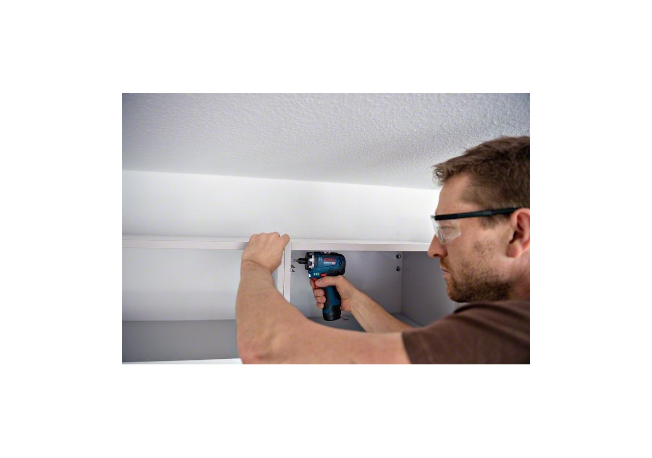 Perceuse visseuse GSR 12V-35 HX 2x3,0Ah + GAL 12V-40 L-BOXX - 06019J9102 - Bosch